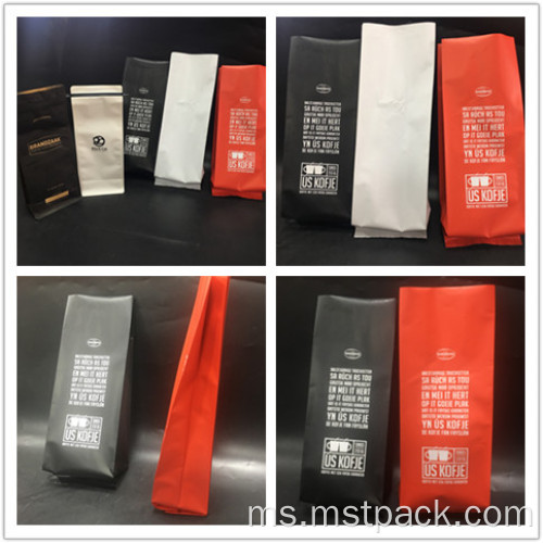 Beg Kopi Plastik Gusset Pouch